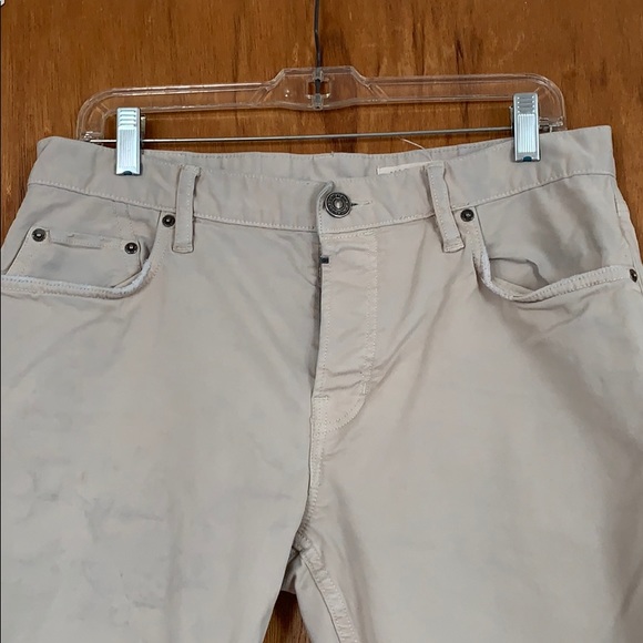 Tan Allsaints Distressed Jeans - Picture 3 of 5